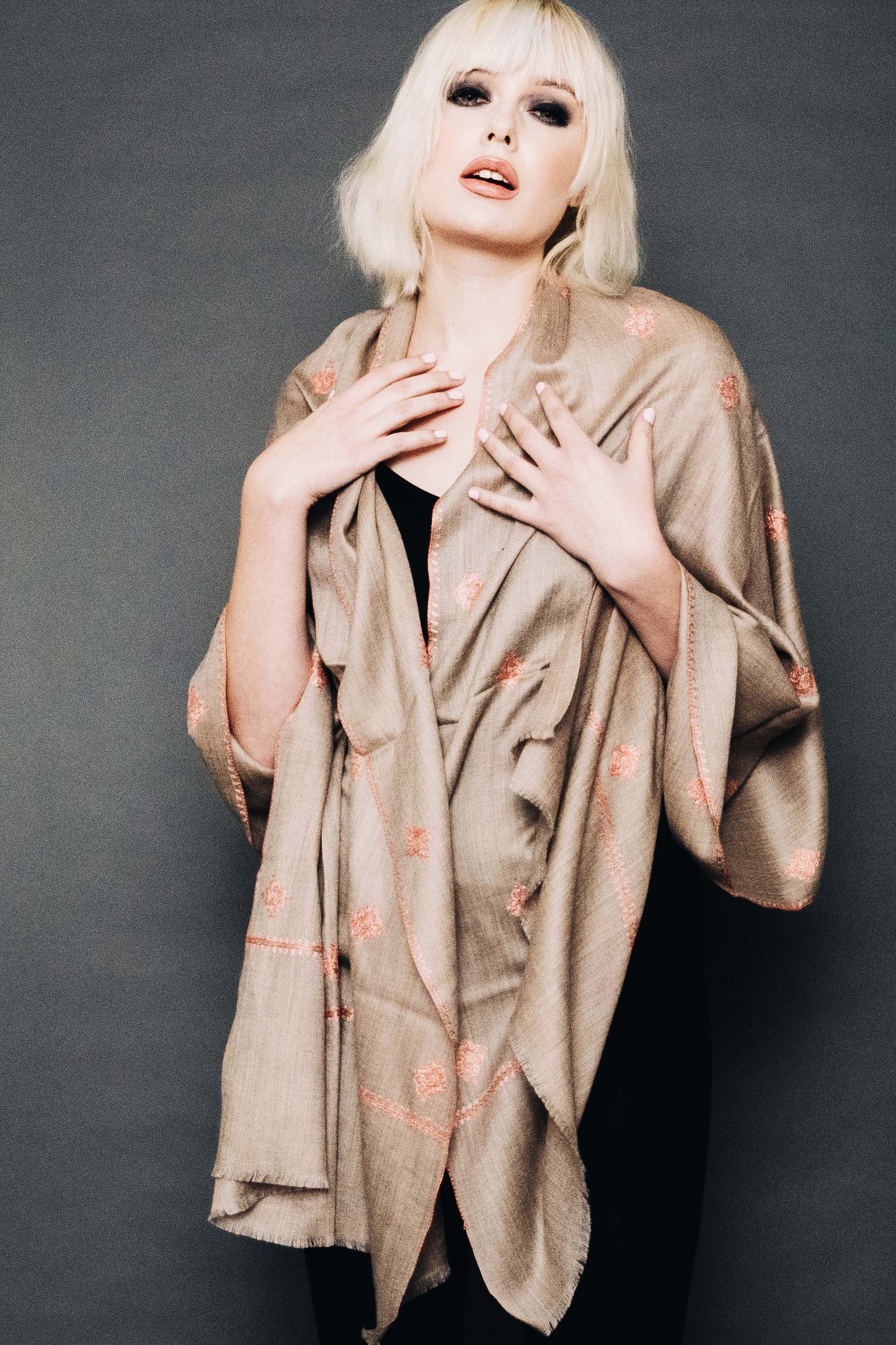 Kashmiri Shawl With Em