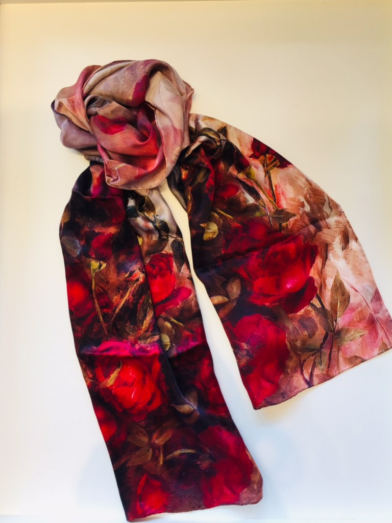 Printed Silk Scarves