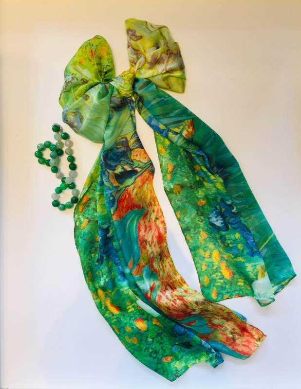 Printed Silk Scarves