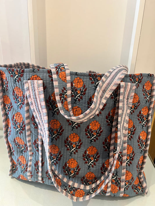 Block Print Tote