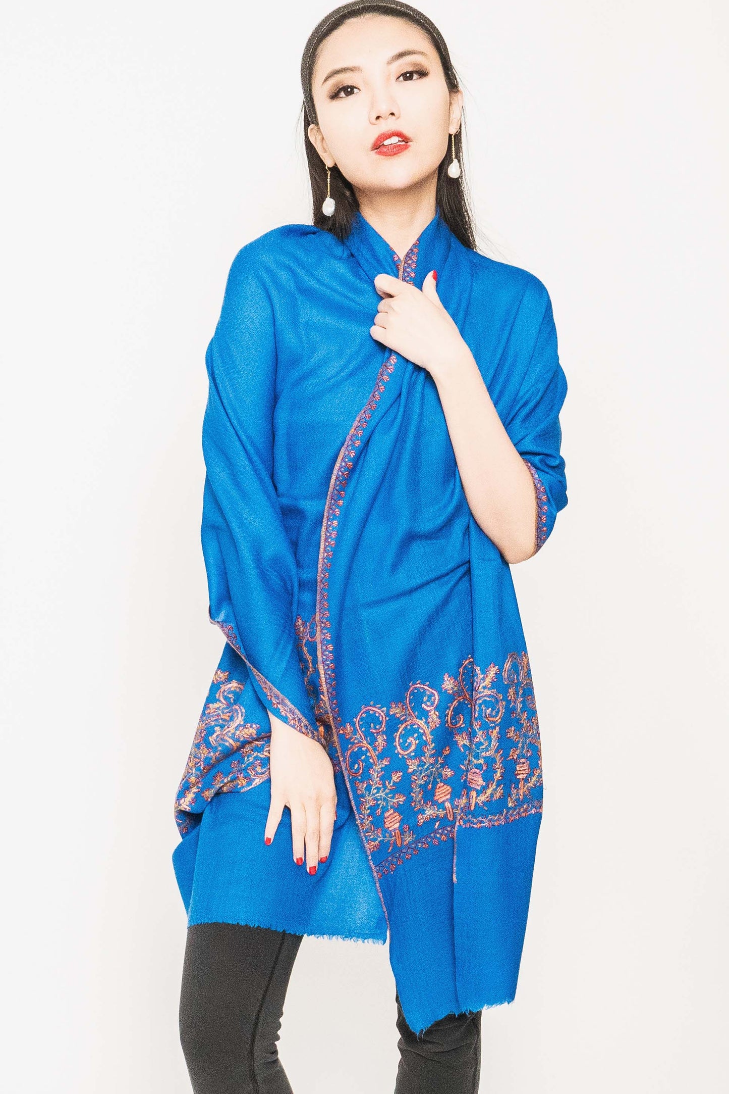 Kashmiri Shawl With Em