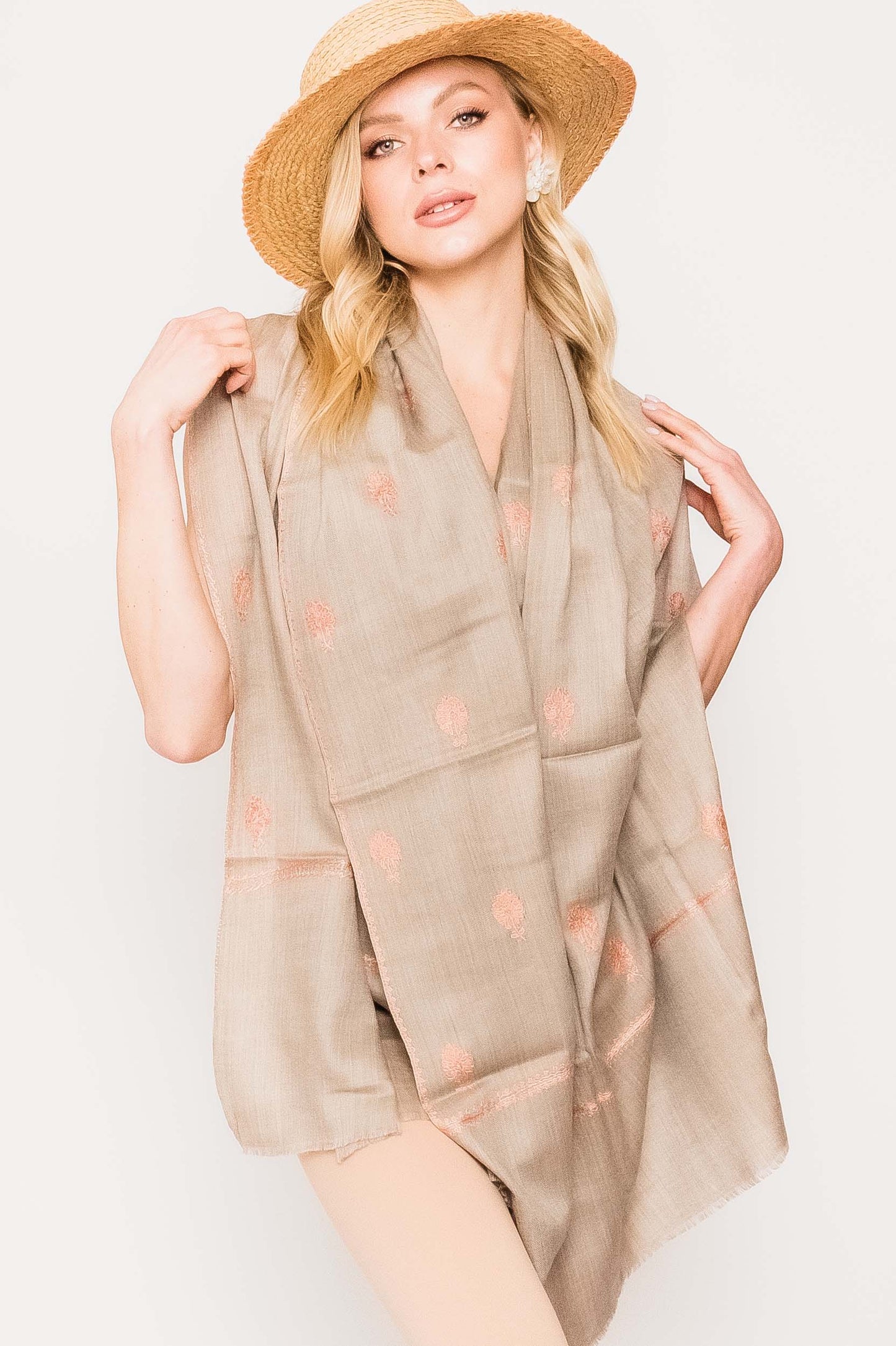 Kashmiri Shawl With Em