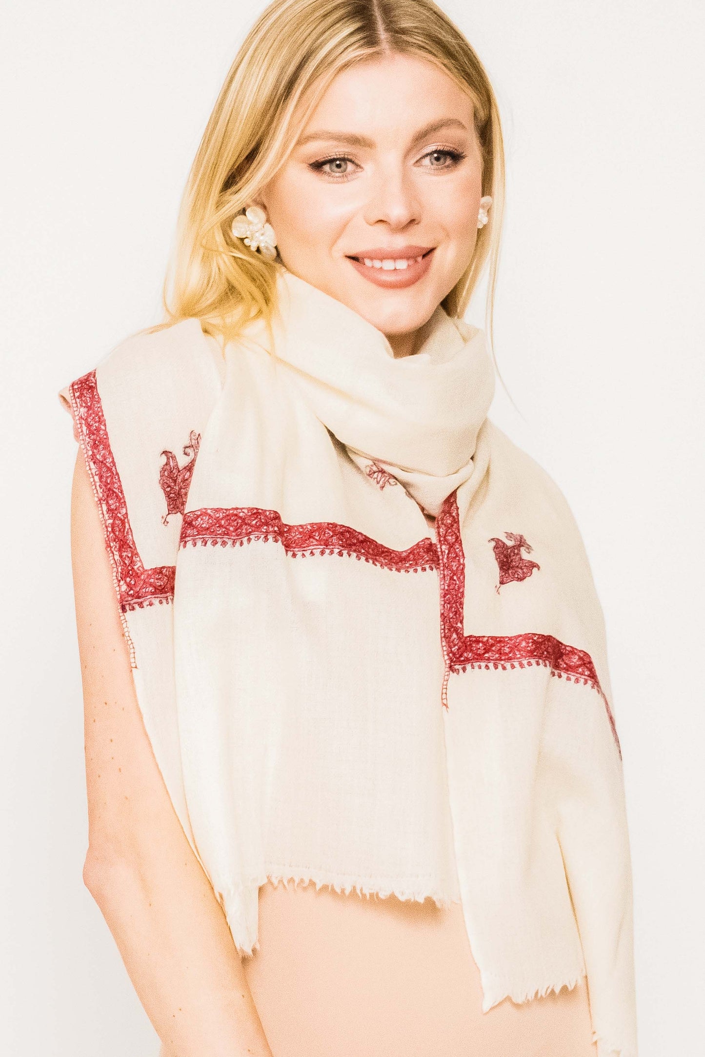 Kashmiri Border Shawl.