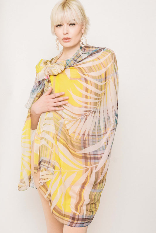 Silk Chiffon Scarf
