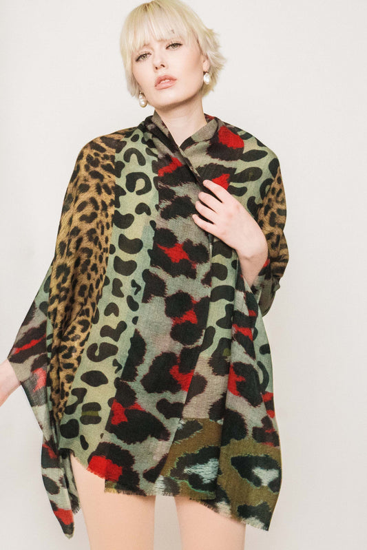 Animal Print Scarf