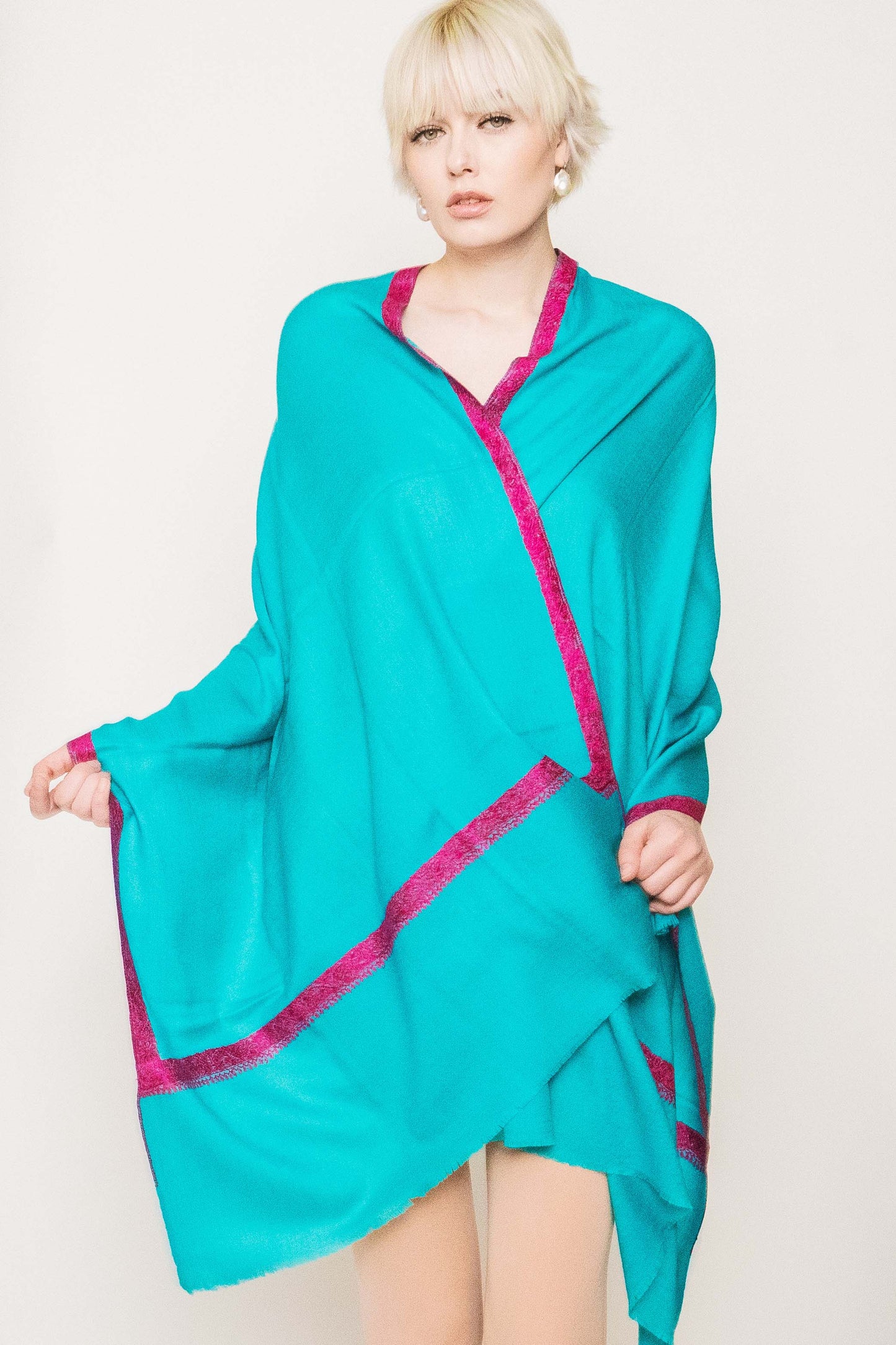Kashmiri Border Shawl.