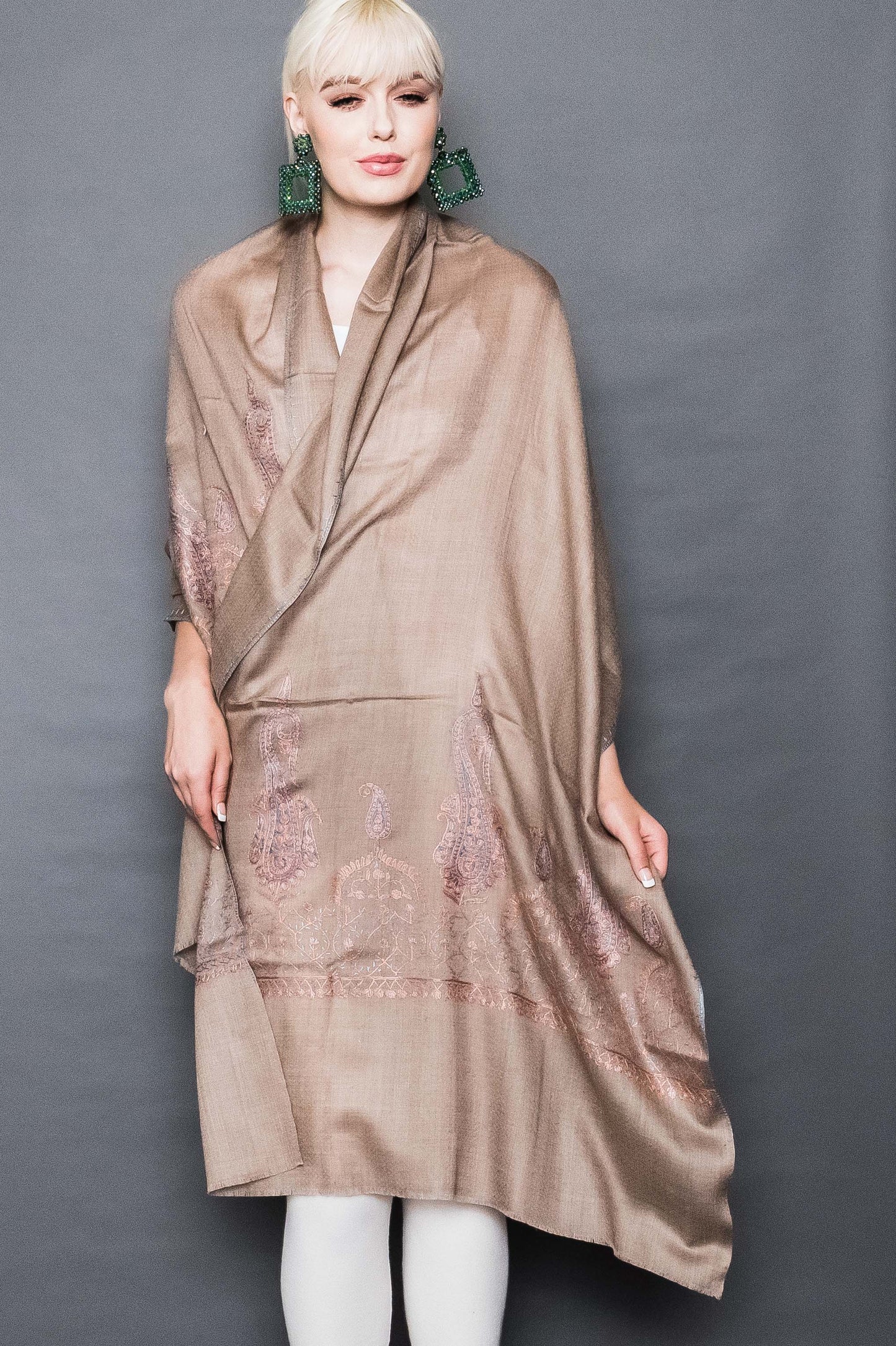 Kashmiri Shawl With Em