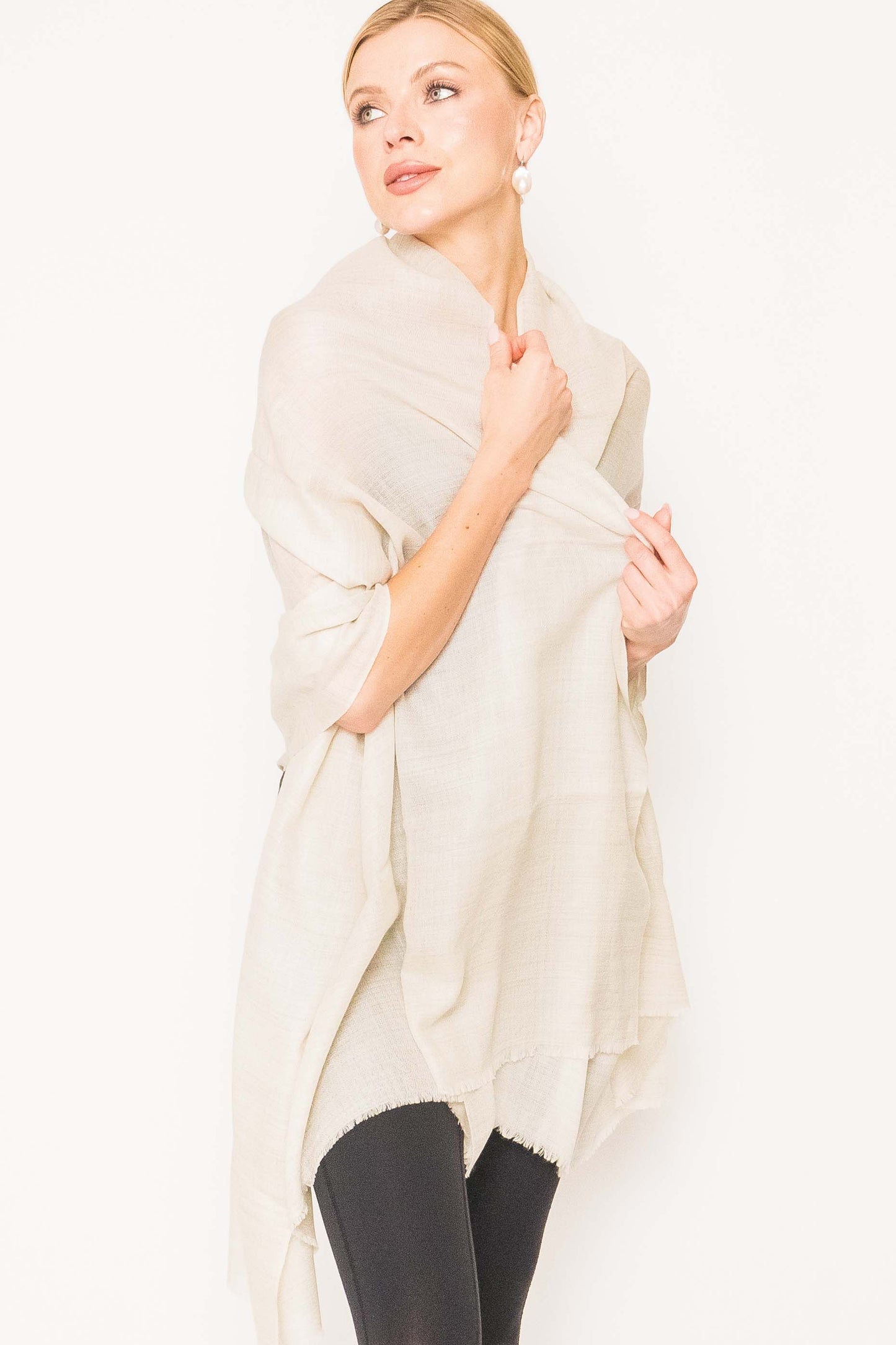 Luxury Featherweight Cashmere Shawl.