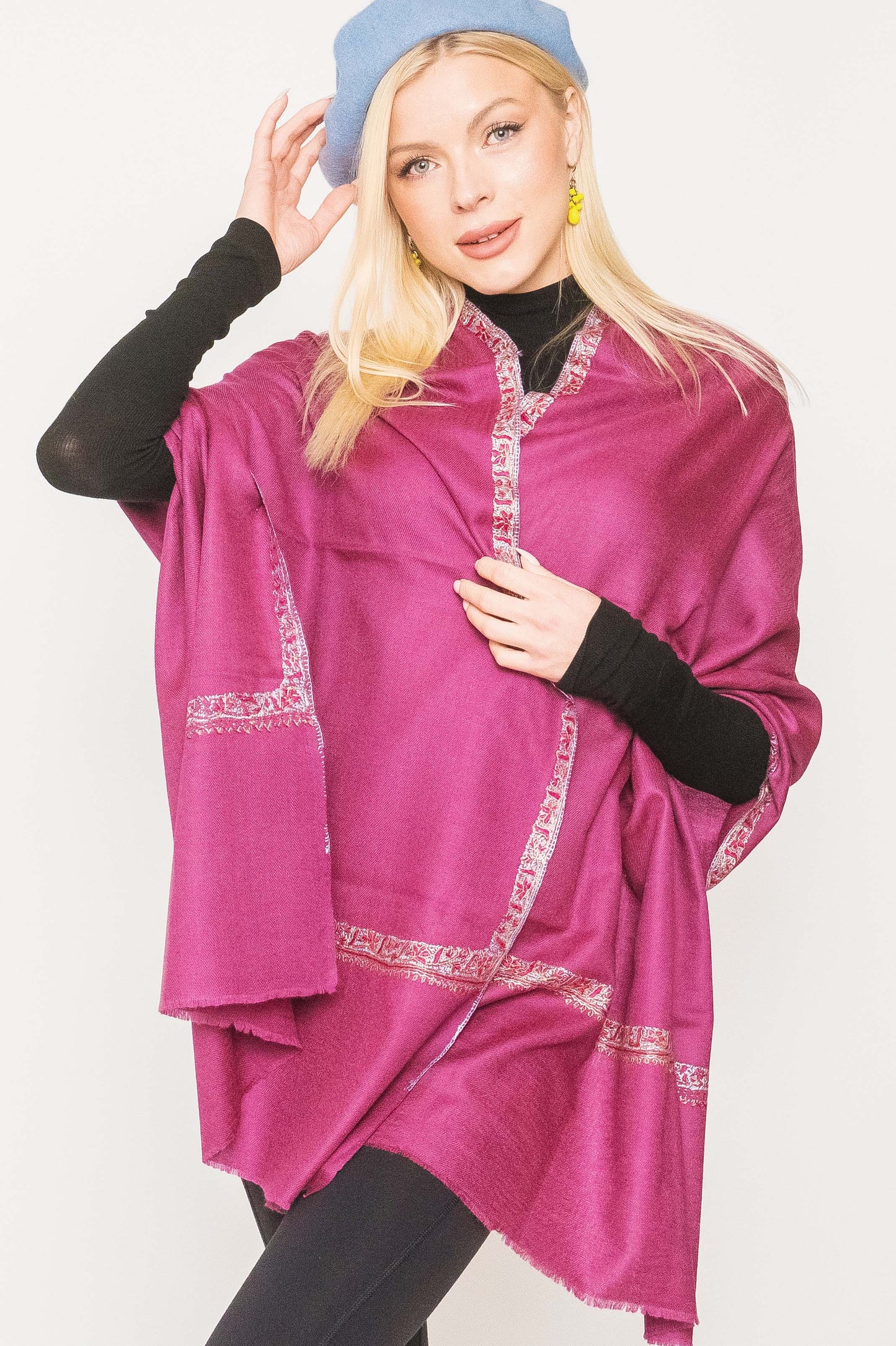 Kashmiri Border Shawl.