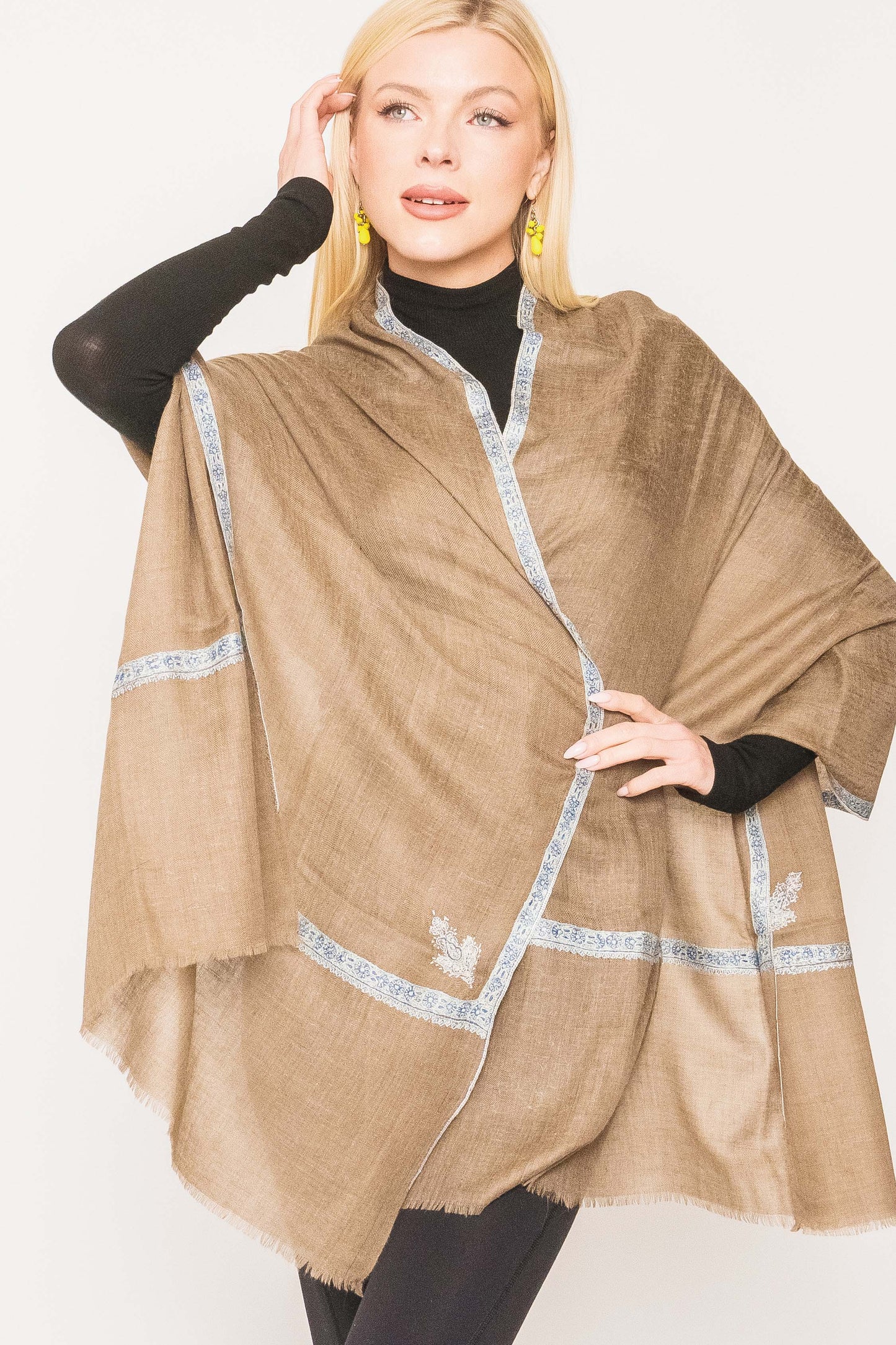 Kashmiri Border Shawl.
