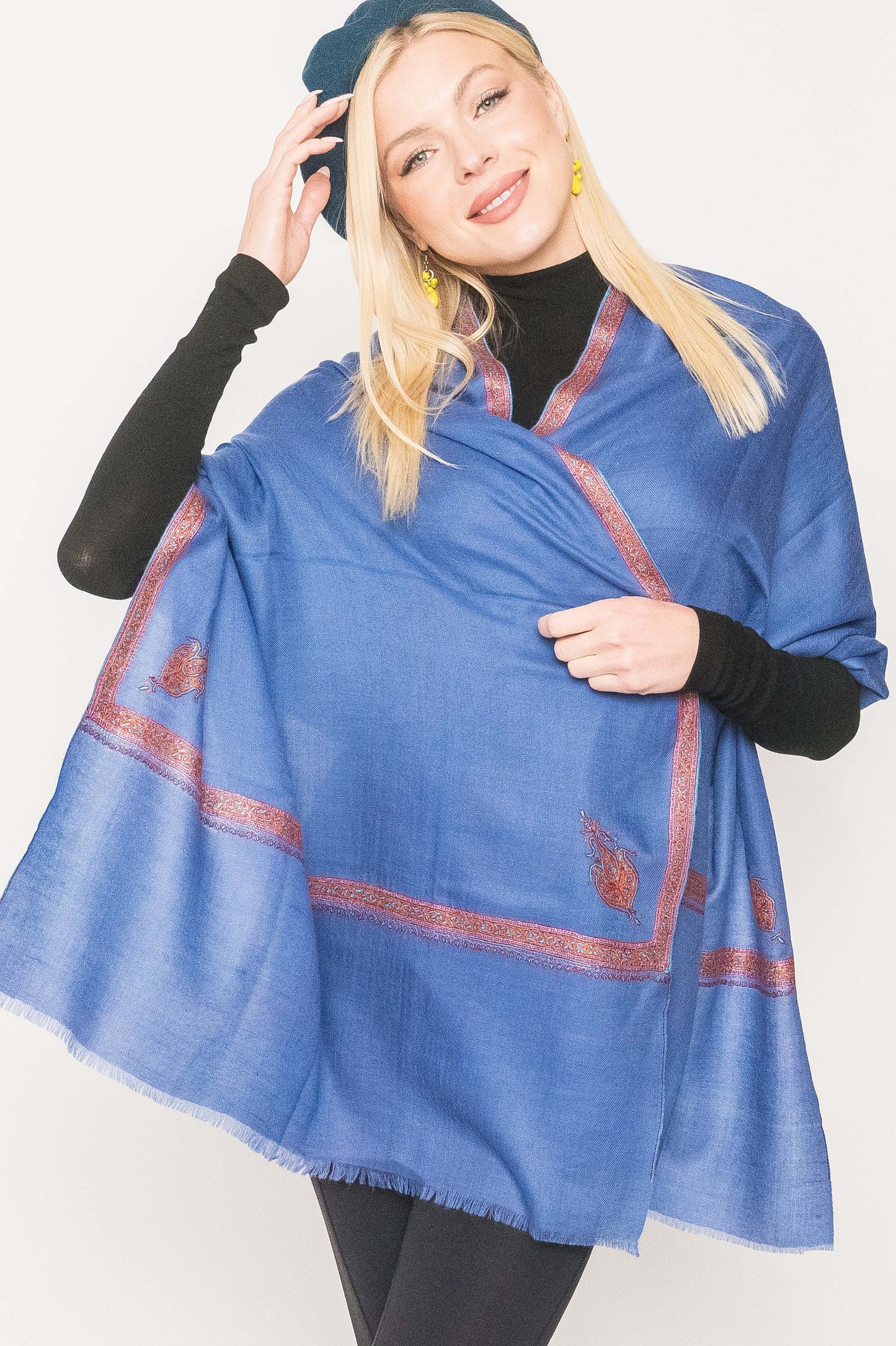 Kashmiri Border Shawl.
