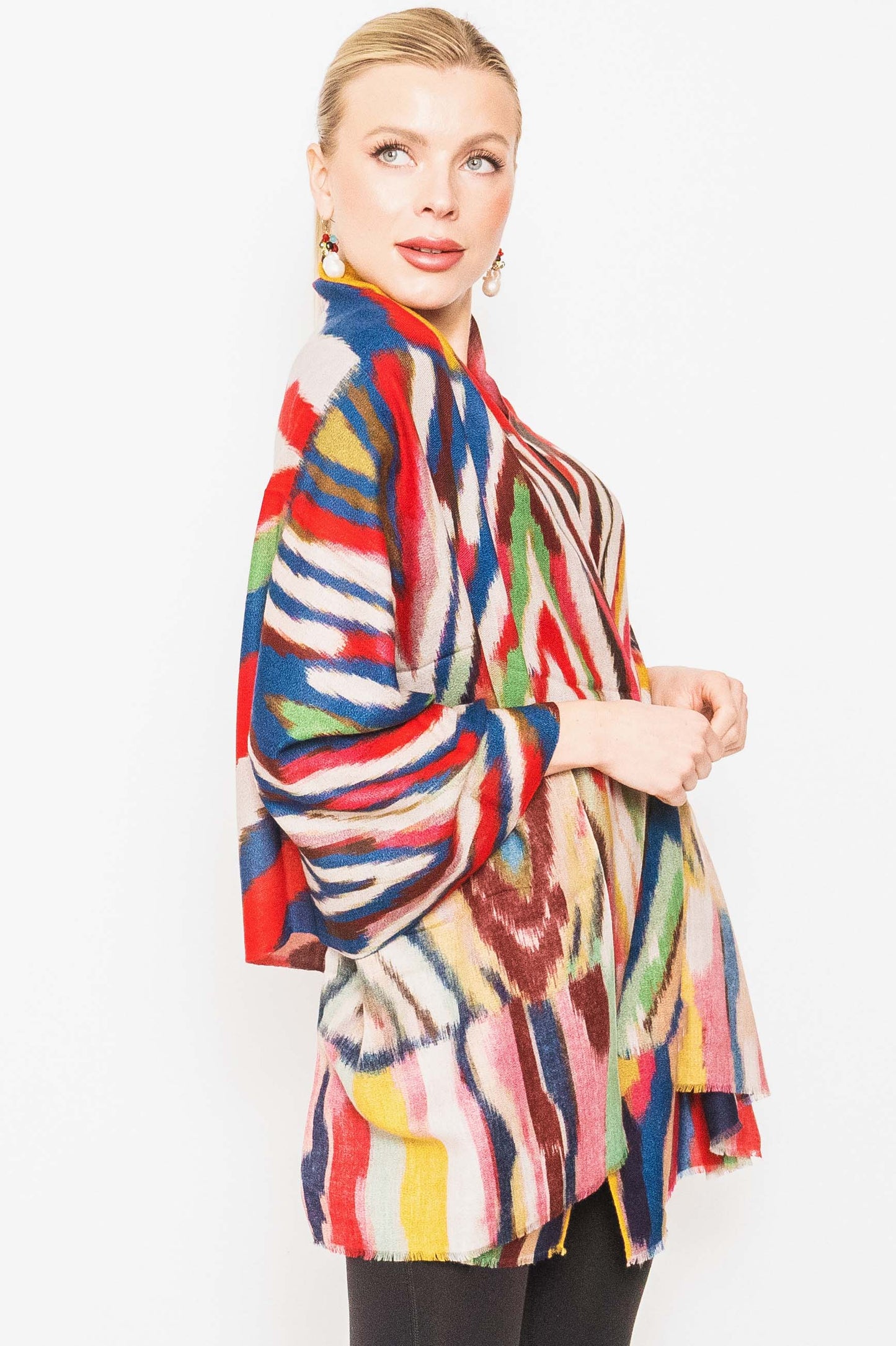 Summer Cashmere Shawl Printed