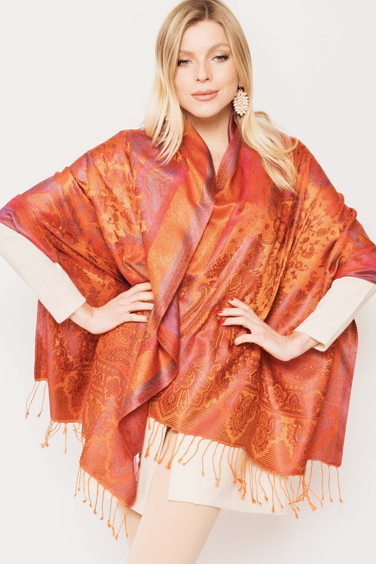 Paisley Silk Scarf