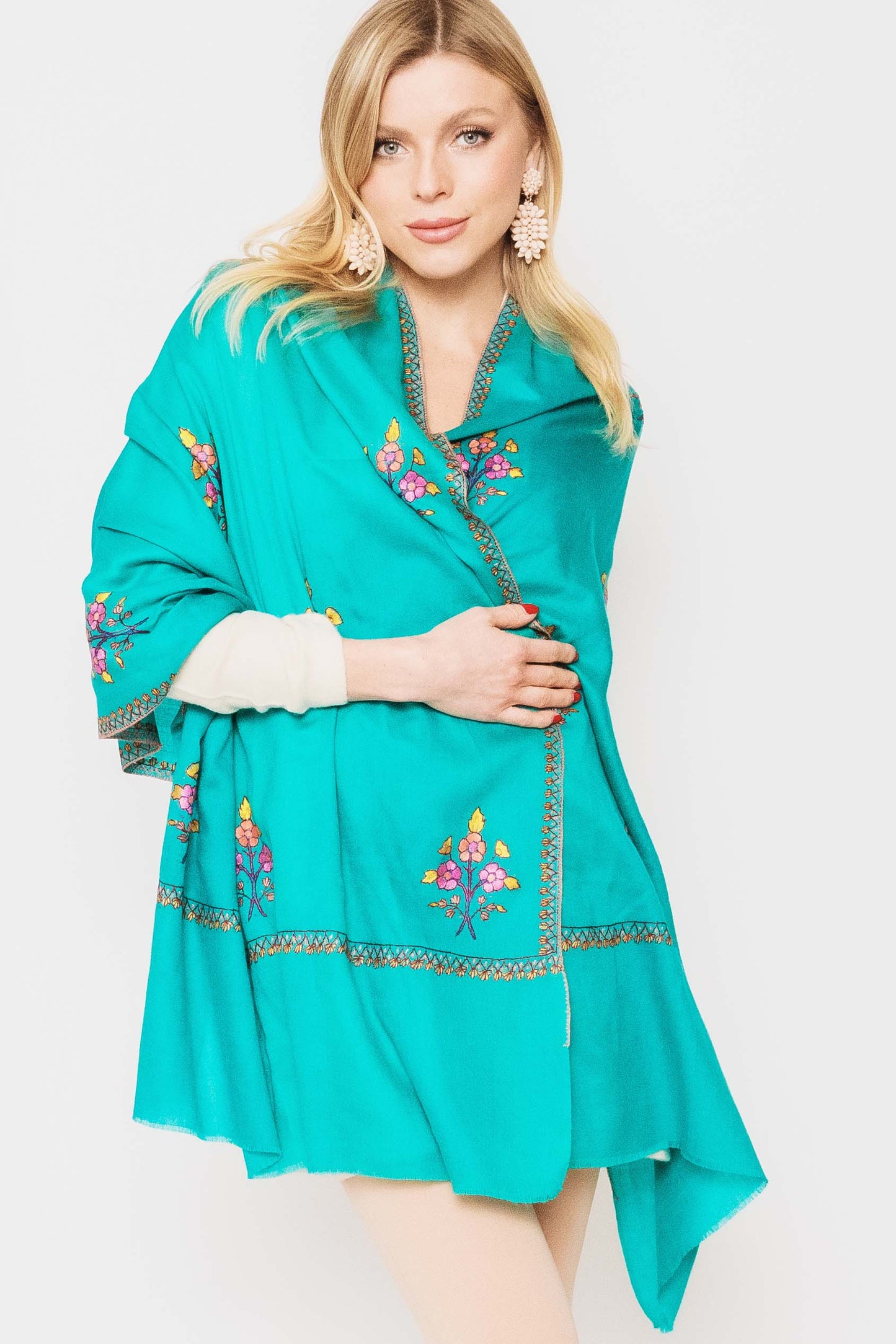 Kashmiri Shawl With Em